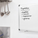 Lavagna per Ufficio Magnetica 120x90 cm in Alluminio Silver