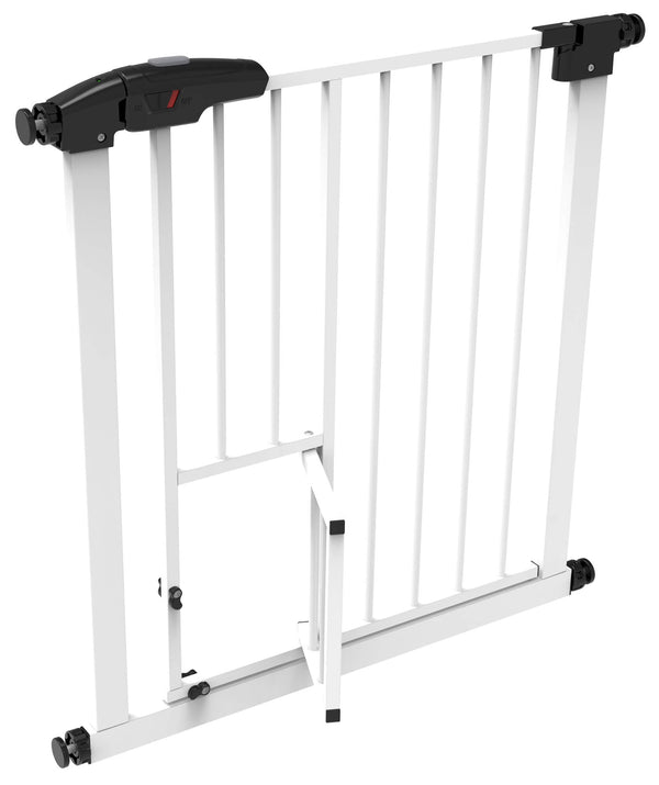 Barrière de protection enfant blanche avec porte acquista