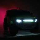 Macchina Elettrica per Bambini Licenza Ufficiale Land Rover Defender 12V 7Ah Bianco       