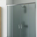 Porta Parete Doccia 2 Ante Scorrevoli In Cristallo H200 Fosterberg Randers