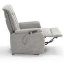 Poltrona Alzapersona Elettrica 2 Motori 76x96x105 cm in Tessuto Boston Corda
