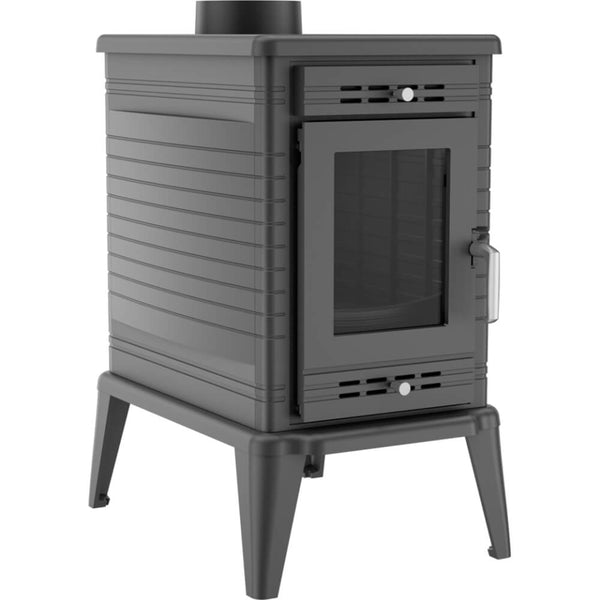 Poêle à Bois 6/13KW en Fonte Flig El Paso 130 Noir acquista