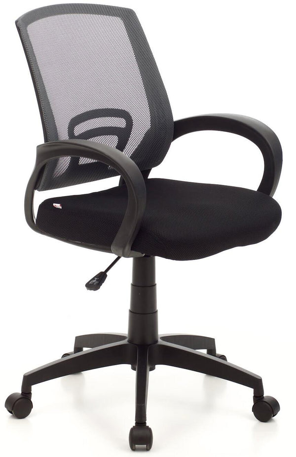 prezzo Chaise de bureau opérationnelle en tissu gris chambre