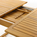 Tavolo Allungabile da Giardino 180/240x100x74 cm in Legno