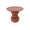 Table basse Alka Ø 41x42 cm en Acier Terre Cuite