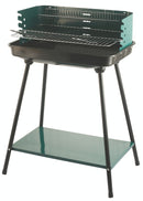 Barbecue a Carbone Carbonella Rettangolare 58x38 cm Soriani Sun-day Verde