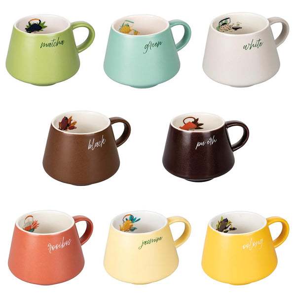 acquista Set 8 Tazze Ø8x9 cm in New Bone China VdE Tivoli 1996 My favoritea