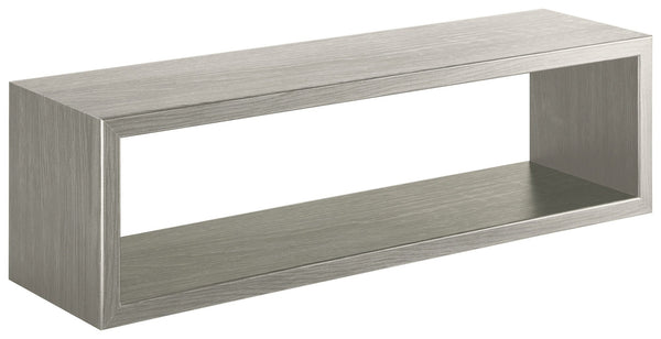 prezzo Mensola da Parete 60x18x15,5 cm in Fibra di Legno Regolo Rovere Grigio New