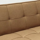 Divano Letto 175x83x74 cm in Tessuto Beige