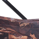 Tenda Stealth Camo per Caccia e Fotografia 2 Persone 4 Finestre Ottima Visibilità Tessuto Oxford 145x145x165 cm 