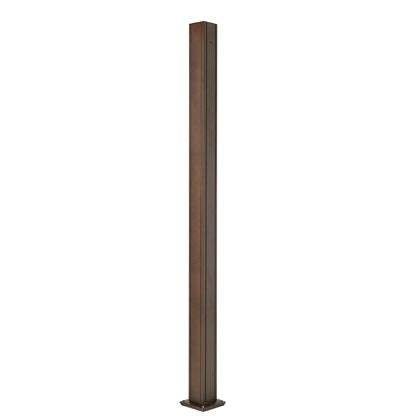 Lampe Pole Alto pour Jardin en Couleur Corten pour Extérieur Ligne Three Livos acquista