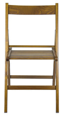 Set 4 Sedie Pieghevole 47,5x42,5x45/79 cm in Legno di Faggio FSC Noce