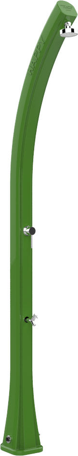 Doccia Solare da Esterno Giardino 23L Miscelatore e Lavapiedi Arkema Happy Verde Chiaro sconto