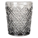 Set 4 Bicchieri Acqua Marrakech Stones in Vetro VdE Tivoli 1996 Grigio