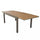 Table extensible Cayman 160/240x95x75 h cm en aluminium taupe