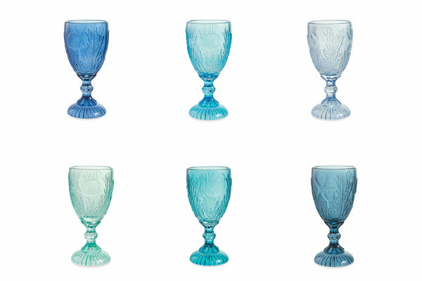 online Set de 6 verres Ø8x16,5 cm en verre VdE Tivoli 1996 Pantelleria