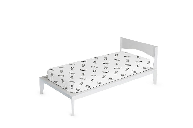 Coprimaterasso Elasticizzato in Poliestere Grigio Chiaro Varie Misure