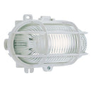 Plafoniera Ip 44 Ovale Mignon Bianca Linea Marine Sovil