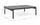 Table basse 120x75x36h cm Florencia Anthracite