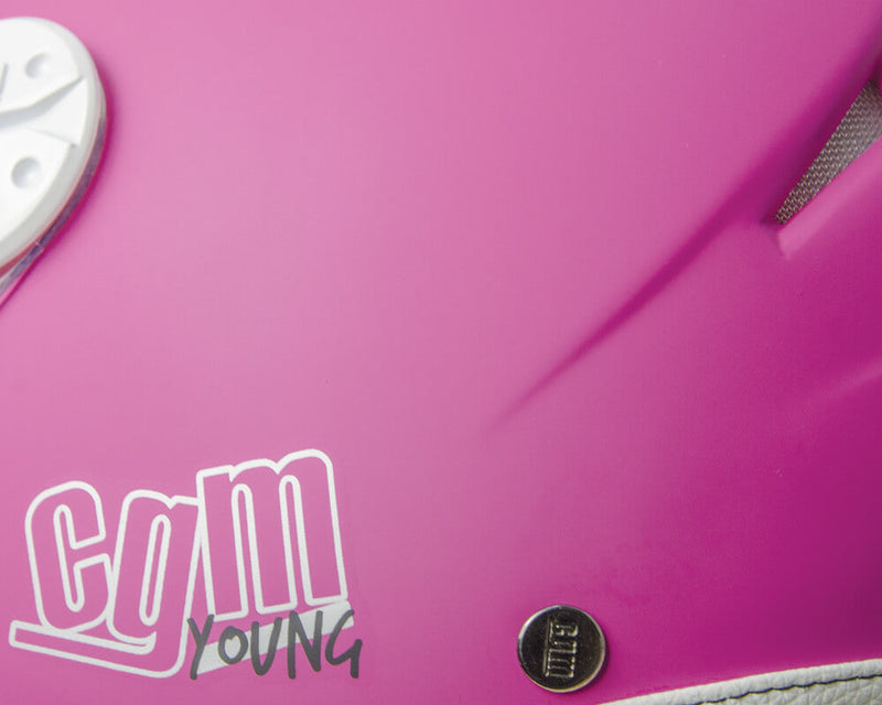 Casco Demi-Jet per Bambini Visiera Lunga CGM Varadero Smile 206S Fucsia Opaco