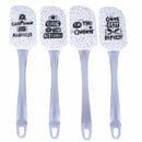 Set 4 Spatole in Silicone 24,5 cm VdE Tivoli 1996 Funny