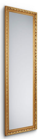 Specchio da Parete 50x150x3 cm in Legno Tanja Oro