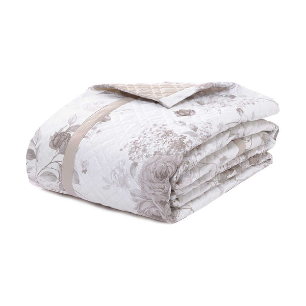 Couette Double Imprimée en Percale de Coton 100gr Garrini Lauren Corda sconto