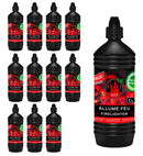Accendifuoco Liquido 12 Bottiglie da 1 Litro per Barbecue Inodore