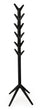 Cintre Daiki 60x60x169 cm en bois noir