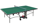 Tavolo da Pin Pong con Piano Verde e Ruote per Interno Garlando Advance Indoor
