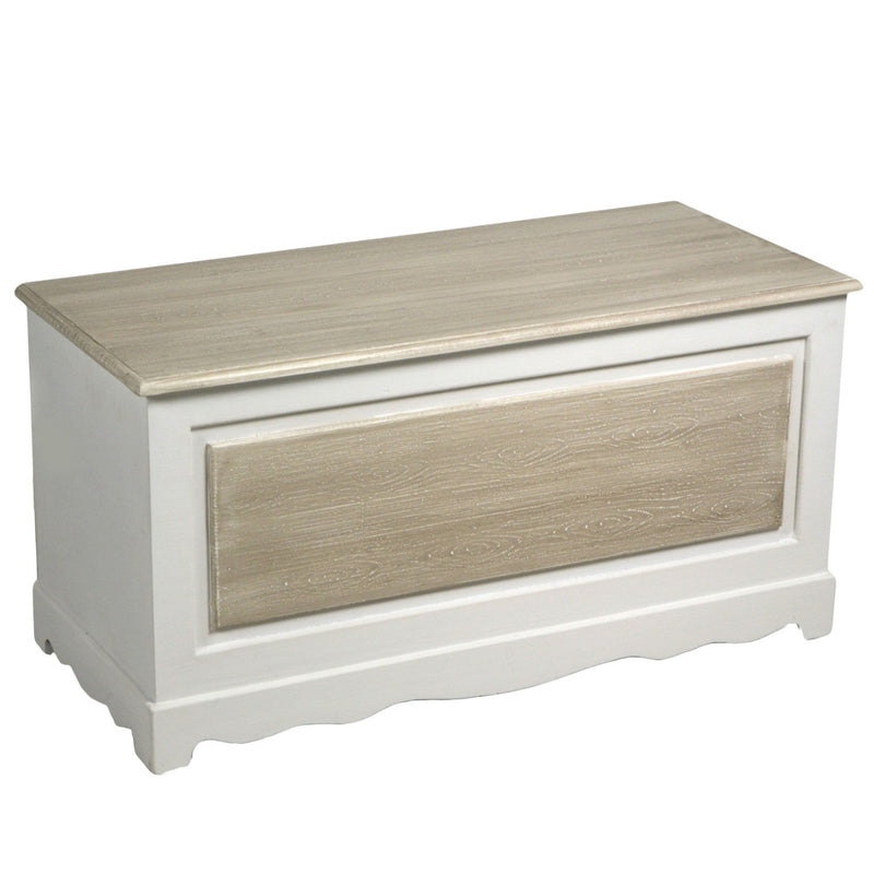 Cassapanca in Legno 70x40H40cm Amburgo