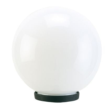 Diamètre de la lampe frontale sphérique opale 30 cm couleur noire pour la ligne extérieure Globo Sovil online