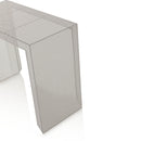 Consolle 85x40x70 cm in Metallo Bianco