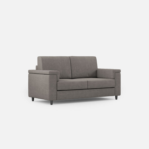 Divano 2 Posti 168x85x85 cm Marrak in Tessuto Grigio prezzo