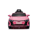 Macchina Elettrica per Bambini 12V Licenza Ufficiale Audi RS E-Tron GT con Telecomando Rosa