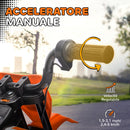 Moto Elettrica per Bambini 3-6 Anni 107x56x70 cm Batteria 12V e Rotelle Rimovibili Arancione   
