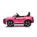 Macchina Elettrica per Bambini 12V Licenza Ufficiale Audi RS E-Tron GT con Telecomando Rosa