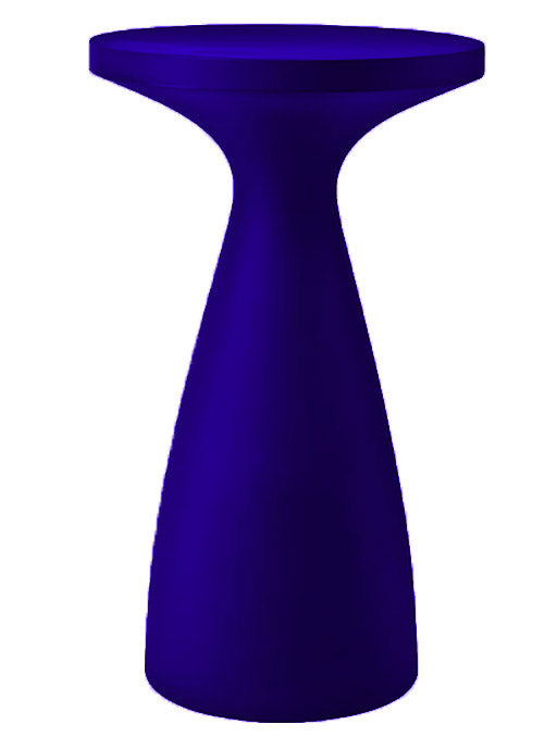 Tavolino da Giardino Ø65x110 cm in Resina Arkema Drink Blue online