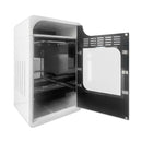 Stufa a Bioetanolo Fiammetta JR Ventilara Bruciatore da 1,5 L Struttura in Acciaio Bianco      