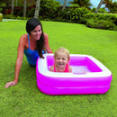 Piscina Gonfiabile per Bambini 85x85x23 cm Intex 57100 Rosa