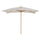 Parasol de jardin en bois 2x3m Crème