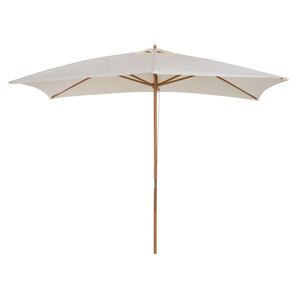Parasol de jardin en bois 2x3m Crème acquista