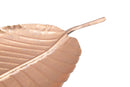 Svuota Tasche Foglia Glam 2 Rame 18x2x55 cm in Ferro 