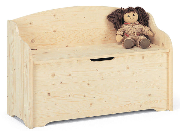 acquista Coffre Coffre Rectangulaire en Sapin Brut Fumer Sole