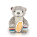 Orsacchiotto di Peluche Multifunzione Allenatore del Sonno 16x10x24 cm con Luce e Suoni Bruno