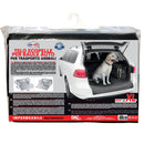 Telo Protezione Baule Auto per Cani 101x106 cm in Similpelle Nero