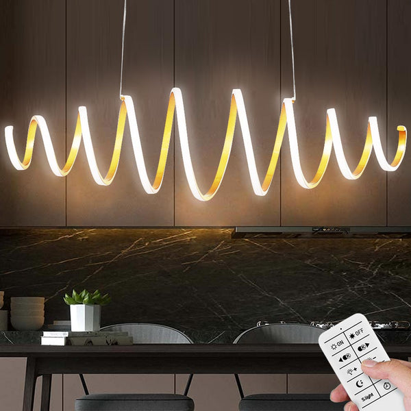 acquista Lampadario Lampada Sospensione a LED 58W Luce Dimmerabile e Colore Regolabile