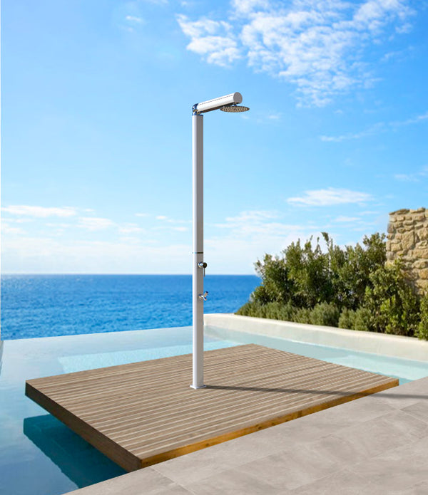 Doccia da Giardino Miscelatore Soffione e Lavapiedi Arkema Quick Ottanio Lucido Metallizzato acquista