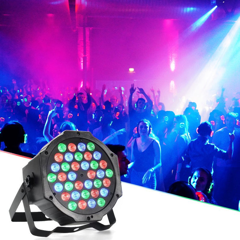 Faro Strobo RGH 36 led colorati effetto disco 4 modalità diverse