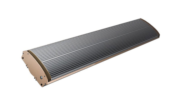 Radiateur de Plafond Électrique Infrarouge en Aluminium 1800W Jessen Noir acquista